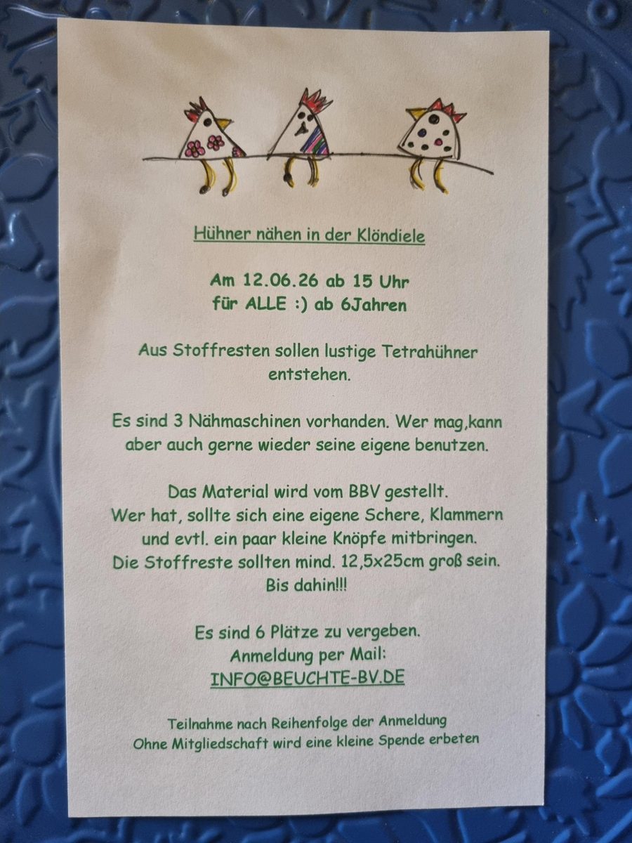 Veranstaltungs-Flyer